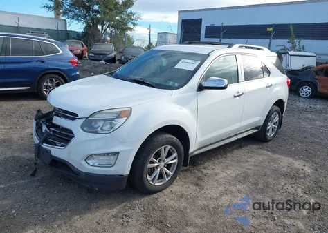 2016 Chevrolet Equinox Lt из США, поврежденный, VIN 2GNALCEK5G6180558
